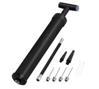 Pompes à vélo avec buse d'aiguille - Flexibles d'extension - Systèmes de gonflage pour volley-ball, basket-ball, vélo - Gonfleur portable