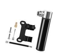 Pompes à vélo portables haute pression pour une précision précise | Petites pompes à vélo haute pression avec jauge pour un gonflage précis des pneus et des opérations faciles pour les amateurs