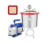 Pompes à vide, Pompe à vide, 4CFM 1/3HP Réfrigération de pompe à vide réfrigérante HVAC avec kit de dégazage de chambre à vide for la climatisation domestique