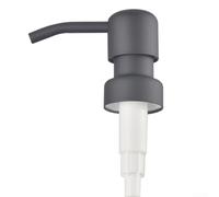 Pompes de rechange en acier inoxydable pour bouteille de savon et lotion, style tête d'oiseau avec ressort lisse et joint anti-fuite, convient aux bouteilles à filetage 28/400, pour salle de bain ou