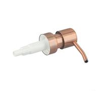 Pompes de rechange en acier inoxydable pour bouteille de savon et lotion, style tête d'oiseau avec ressort lisse et joint anti-fuite, convient aux bouteilles à filetage 28/400, pour salle de bain ou