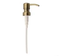 Pompes de rechange en acier inoxydable pour bouteille de savon et lotion, style tête d'oiseau avec ressort lisse et joint anti-fuite, convient aux bouteilles à filetage 28/400, pour salle de bain ou