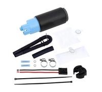 Pompes Pour Moto Pompe À Carburant De Remplacement OE Et Kit D'installation 04 E2068 Balais Charbon Et Commutateur En Carbone Fabriqués Entrée 38 Mm 300 L/h Pompe À Essence