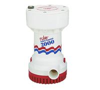 Xylem Rule Pompe de cale immergée 7571 l/h 12 V Rouge/Blanc