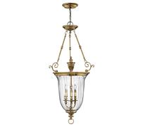 Pompeux Lampe Suspendue Verre Authentique Laiton Réglable Salon Salle à Manger