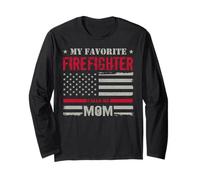Pompier Calls Me Mom Camion de Pompiers Pompiers Sauveteur Manche Longue