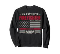 Pompier Calls Me Mom Camion de Pompiers Pompiers Sauveteur Sweatshirt