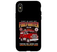 Pompier - Combattre Les incendies, sauver des Vies Coque pour iPhone X/XS