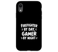 Pompier de Jour, Joueur de Nuit Coque pour iPhone XR