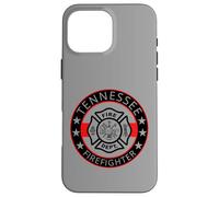 Pompier du Tennessee Service d'incendie du Tennessee, Fine Ligne Rouge Coque pour iPhone 16 Pro Max