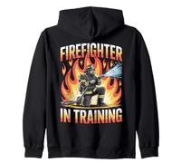 Pompier en Formation recrutement de l'Académie de Sauvetage Incendie Sweat à Capuche