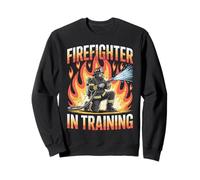 Pompier en Formation recrutement de l'Académie de Sauvetage Incendie Sweatshirt