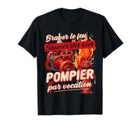 Pompier par Vocation Sapeur-Pompier héroïque feu Original T-Shirt