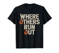 Pompier Parachutiste De Foret Parachute Sauteur du Feu T-Shirt