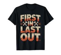 Pompier Parachutiste De Foret Parachute Sauteur du Feu T-Shirt