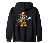 Pompier Raton Laveur Sweat à Capuche