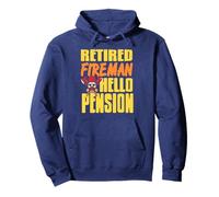 Pompier Retraité Humour Bonjour Pension Humour Caserne Sweat à Capuche