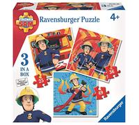 Pompier Sam Puzzle, 3 Puzzle von Ravensburger