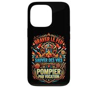 Pompier Sapeur-Pompier feu Vocation Incendie Original Coque pour iPhone 13 Pro