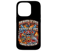 Pompier Sapeur-Pompier feu Vocation Incendie Original Coque pour iPhone 14 Pro