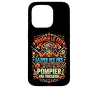 Pompier Sapeur-Pompier feu Vocation Incendie Original Coque pour iPhone 15 Pro
