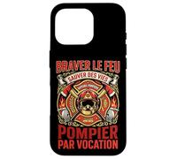 Pompier Sapeur-Pompier feu Vocation Incendie Original Coque pour iPhone 16 Pro