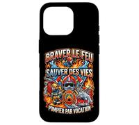 Pompier Sapeur-Pompier feu Vocation Incendie Original Coque pour iPhone 16 Pro