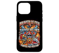 Pompier Sapeur-Pompier feu Vocation Incendie Original Coque pour iPhone 16 Pro Max