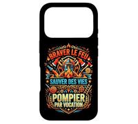 Pompier Sapeur-Pompier feu Vocation Incendie Original Coque pour iPhone 17 Pro