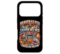 Pompier Sapeur-Pompier feu Vocation Incendie Original Coque pour iPhone 17 Pro