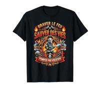Pompier Sapeur-Pompier feu Vocation Incendie Original T-Shirt Graphique avec Valeur