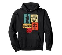 Pompier Sapeur-Pompier Pompiers Homme garçon Enfant Retro Sweat à Capuche