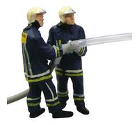 Pompiers avec lance à incendie animée-HO 1/87-VIESSMANN 1542