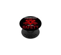 Pompiers - Notre Vie pour Votre Securite PopSockets PopGrip Adhésif