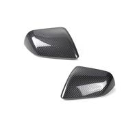 POMPOMPUR Coques de rétroviseur de Voiture pour F&ord pour Mustang 2015 2016-2019 Couvercle De Rétroviseur Boîtier De Rétroviseur Accessoires De Décoration 2 Pièces