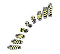 POMPOMPUR Lot De 10 Ampoules De Toit Pour VW Pour Touran 1T3 2011 2012 2013 2014 2015(Ice blue)