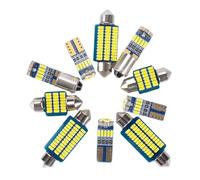 POMPOMPUR Lot De 25 Ampoules Pour Q5 SQ5 8R 2008 2009 2010 2011 2012 2013 2014 2015 2016 Éclairage Intérieur Portière Lecture Carte(Ice Blue)