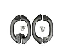 POMPOMPUR Poignée De Porte Intérieure De Plafond Réf. 6N0857607L / 6N0857607K Pour VW Pour Golf 4 GTI R32 Pour Polo 9N, Pour Jetta MK4 Et Pour Bora A4(2pc Front 2pc Rear)