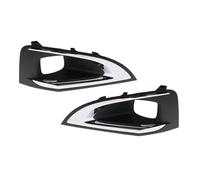 POMPOMPUR pour Peugeot 3008 P84 2016-2019 Grille De Protection De Phare Antibrouillard pour Pare-Chocs Avant De Voiture Cache Antibrouillard(1 Pair)