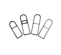 POMPOMPUR Pour VW Pour Golf 4 FPour Jetta Pour Bora MK4 R32 GTI 1999 2000 2001 2002 2003 2004 Cache-poignées Porte Intérieures Fibre Carbone - Protection(TYPE A)