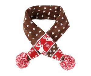 Pompoms Pour Chiens - 17,72 in Neck Racle De Règne, Pour Fasting, Collier D'hiver Doux Avec Moelleux | Holiday for Cat Outfit, Christmas Animal Clothing Decoration, Abbigliam