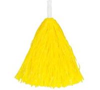 pompon cheerleading 34cm jaune vif - boland 85938 Jaune G