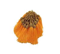 Pompon Gland Glands en Soie à Corde Suspendue de 15cm, 2 50 pièces, Franges Coudre, Garniture Pompon, Glands clés for Bricolage, Accessoires Rideau d'embellissement(Color 4,50PCS)