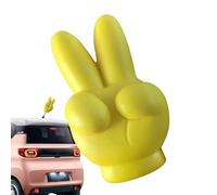 Pompon pour Antenne de Voiture Gestuelle - Ornement d'Antenne Décoratif | Accessoire Automobile Amusant pour Décor Extérieur Camion Caravane SUV Intérieur Maison Tracteur Lieu de Travail