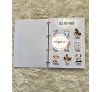 Pomponerie Livret d'activités à Scratch pour Les Enfants de 18 Mois à 4 Ans, Modèle garçon, Personnalisable Jeux éducatifs, Montessori Idéal pour Un Cadeau, Anniversaire