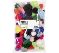Pompons, 30 pièces, couleurs de Noel