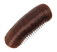 Pompons à cheveux pour utilisation du volume - Coussinet de cheveux invisible - Nœud de cheveux invisible - Fausse pince à cheveux - Base de cheveux - Insert de coiffage - Outil de coiffage - Volume