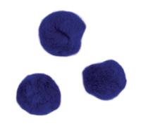 Pompons Bleu Foncé 1,5 Cm 60 Pièces