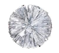 Pompons d' D Pom-pom girl | Accessoires de danse métalliques, grand ensemble de pompons de de 30 cm, Serpentins avec anneau pour le doigt, accessoires Dees