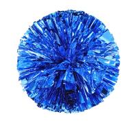 Pompons d' D Pom-pom girl | Accessoires de danse métalliques, grand ensemble de pompons de de 30 cm, Serpentins avec anneau pour le doigt, accessoires Dees